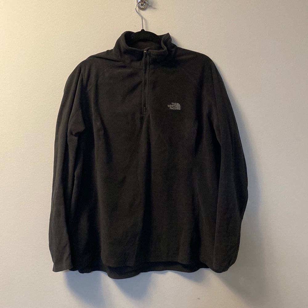 Women’s Black The North Face Quarter Zip Fleece - XXL